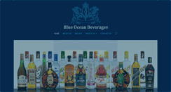 Desktop Screenshot of blueoceanbeverages.com